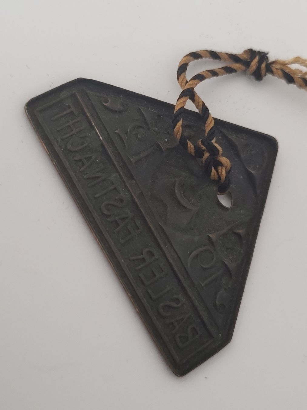 Basler Plaquettes & Badges: Plakette 1912 Kupfer – D'occasion à nunningen par mic_88k2 1