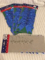 4er Pack blaue Geschenksmaschen
