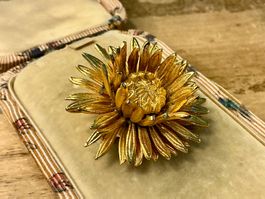 VINTAGE BROSCHE MODESCHMUCK FRANKREICH 50-ER, TOP