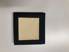 Vintage Mini-Album mit schwarzem Einband, leer, Top!