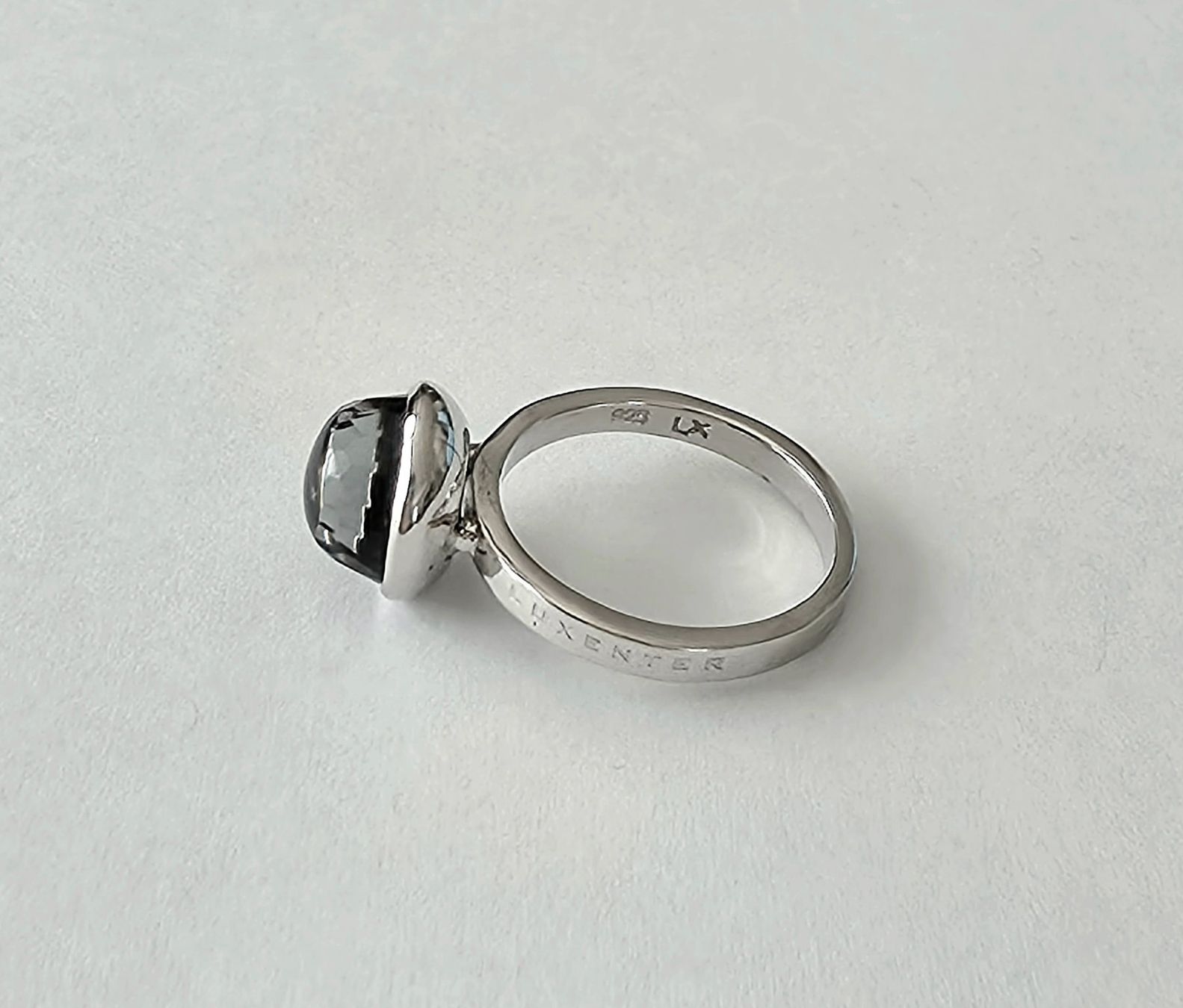 Ringe: Silber Ring 925 mit facettiertem Bergkristall  - NEU – Neu und originalverpackt aus Uetikon am See von Coralreef 6
