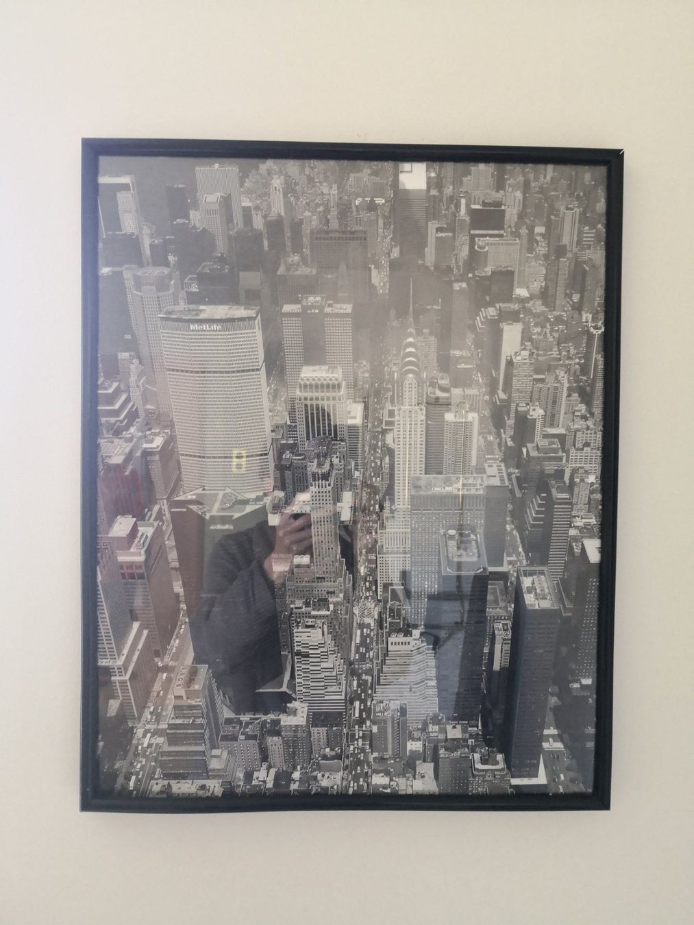 Poster & Bilder: 🤩NEW YORK BILDER IN SILBER-RAHMEN ODER SCHWARZER-RAHMEN – Gebraucht aus Olten von Naja-Twins-Twins 8
