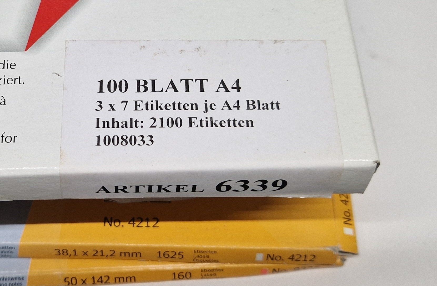 Sticker: Diverse Klebeetiketten, Drucker geeignet – Usato da Untersiggenthal venduto da Coca-Cola 2