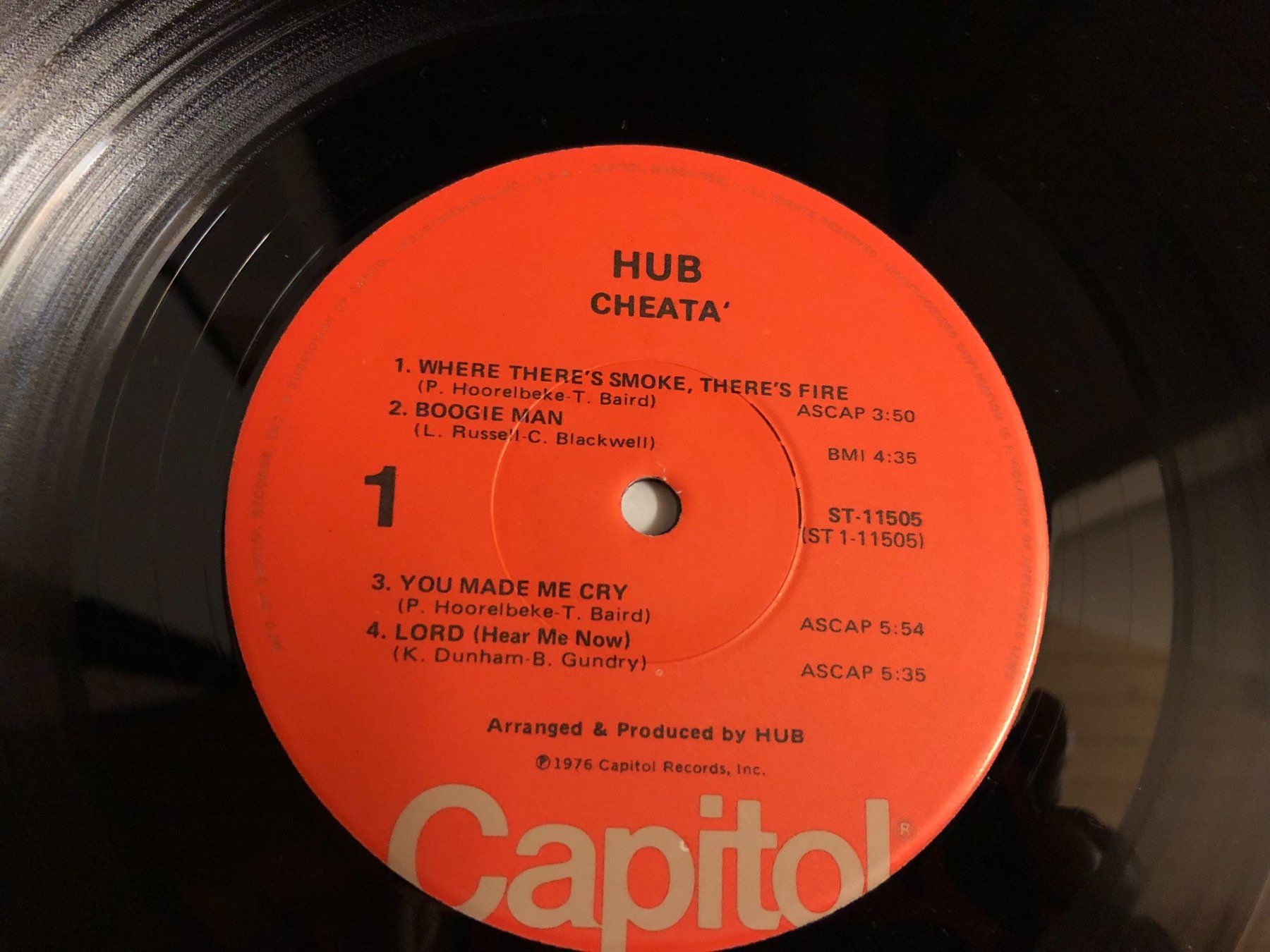Vinyles: HUB - Cheata' – D'occasion à Zufikon par mirageg5 3