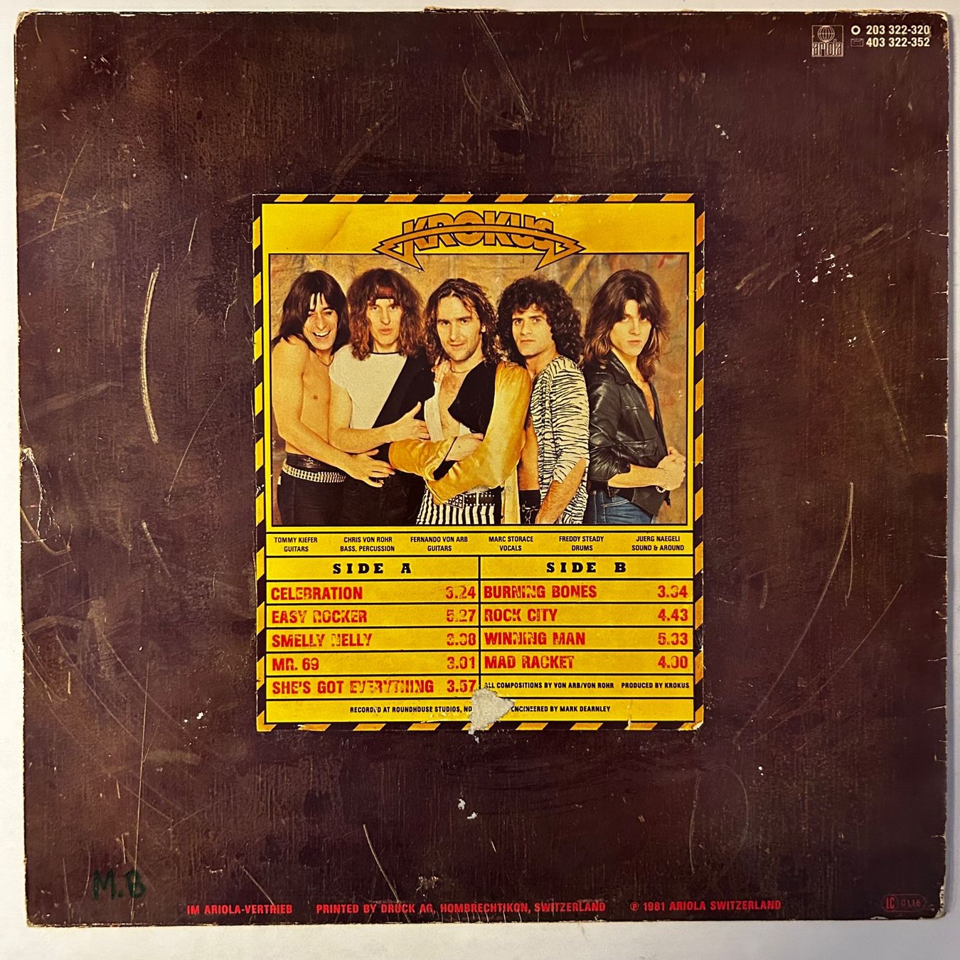Vinyles: Krokus - Hardware, Vinyl LP CH 1981 – D'occasion à Aesch BL par BernisFlomi 1