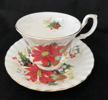 Royal Albert Poinsettia Tasse mit unterteller 🌸