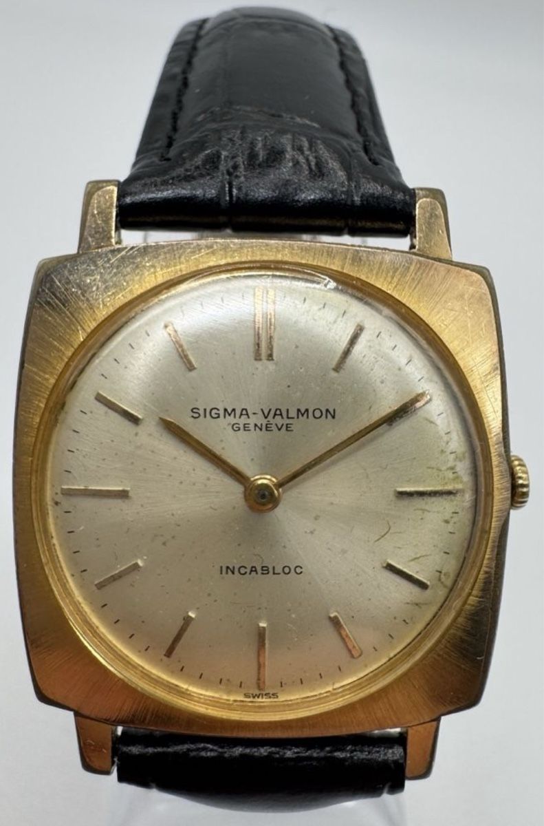 Sigma-Valmon Genève Herren Uhr, Handaufzug, Vintage! (Gebraucht) in ...