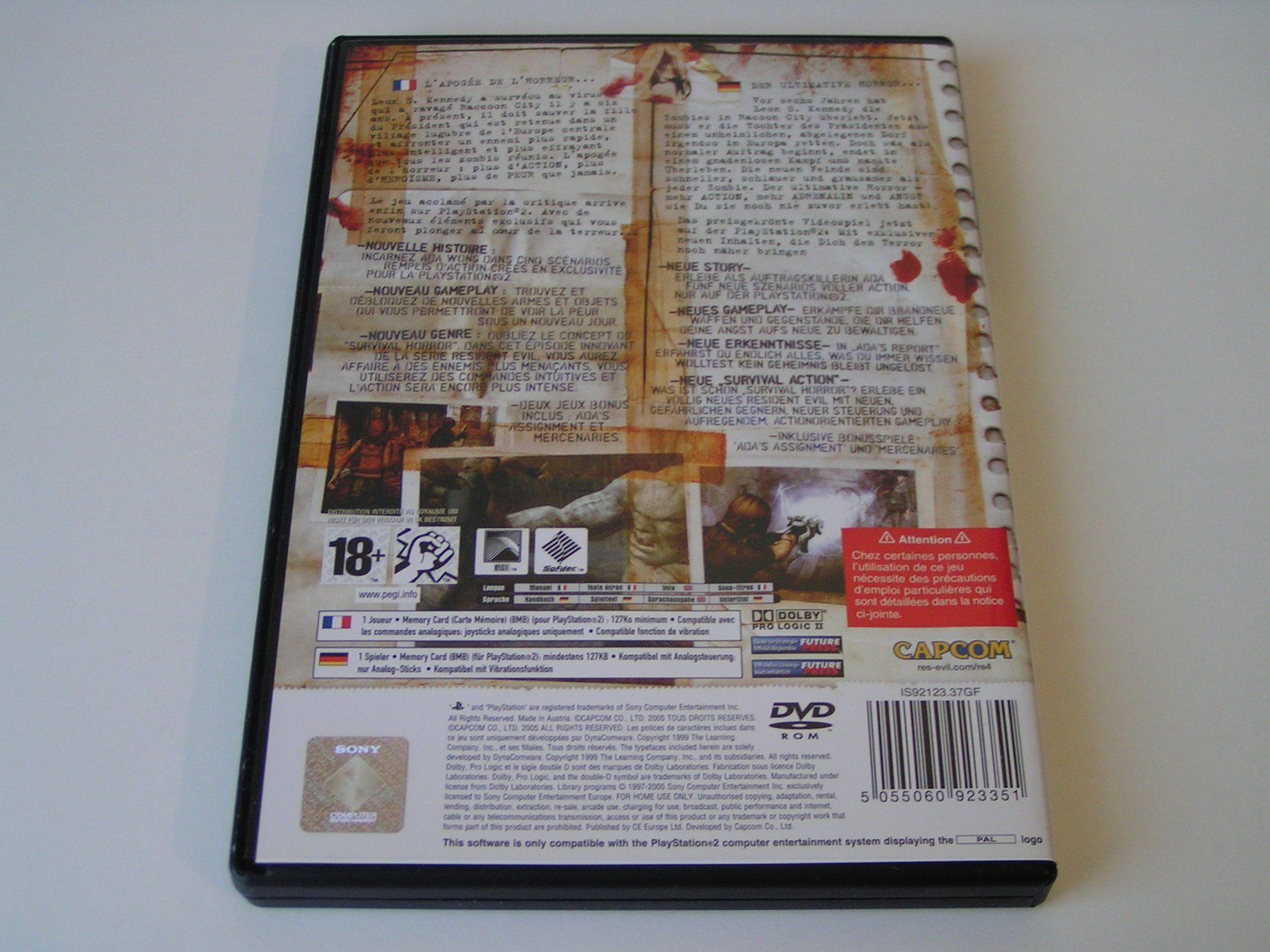Sony Giochi: Resident Evil 4 - PS2 - Top – Nuovo (secondo la descrizione) da Pfungen venduto da Himbogame 1
