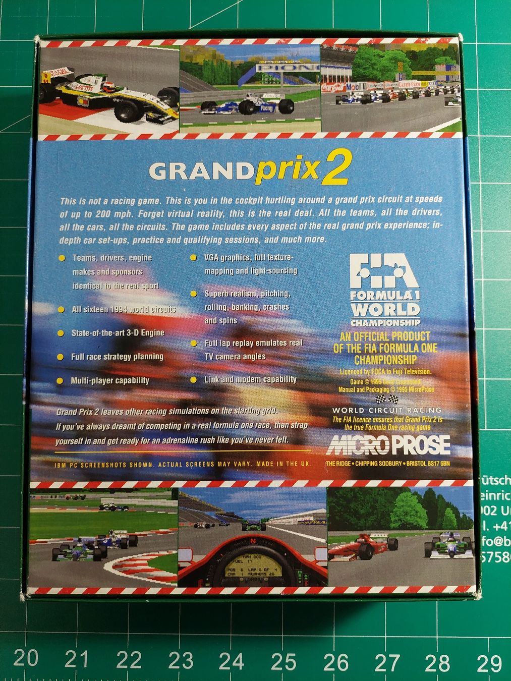 Giochi: Grand Prix 2 Big box – Usato da Courroux venduto da sebecline 1