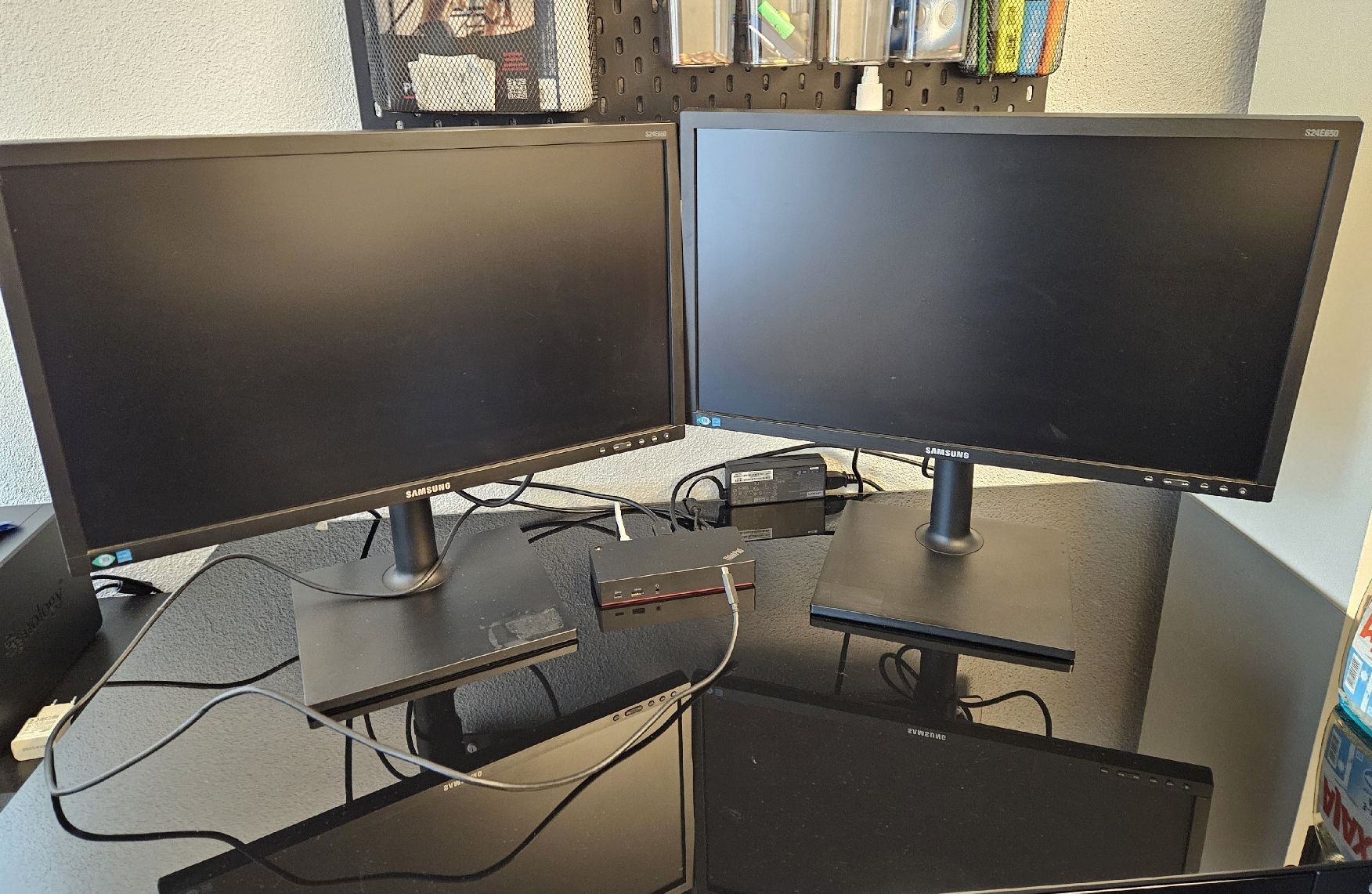 Samsung Monitor: 2x Samsung 24" Business Monitore + Lenovo ThinkPad Docking – Usato da Kreuzlingen venduto da ric_bt75 1