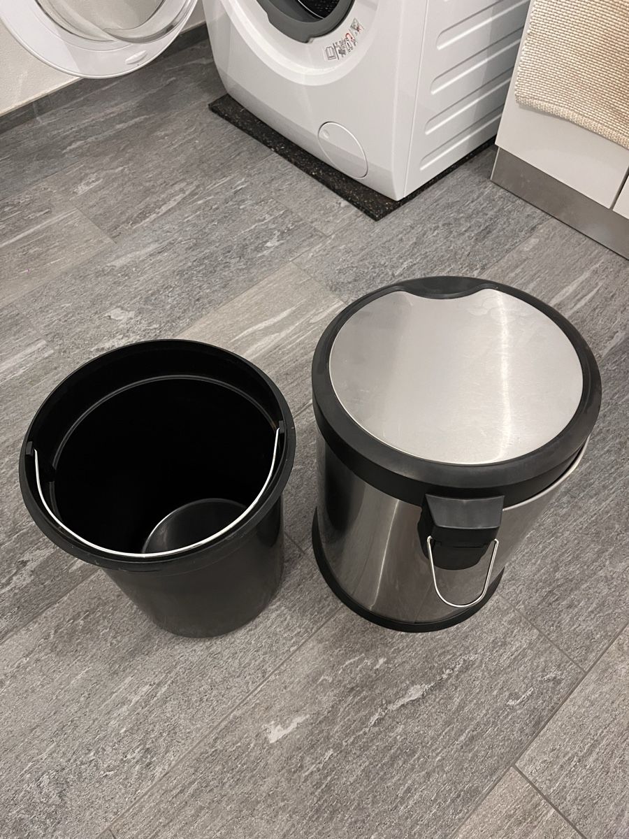 Brabantia Cestini per rifiuti: Abfallaimer pedal bin metal – Nuovo (secondo la descrizione) da Egg b. Zürich venduto da ful_rbq7 3