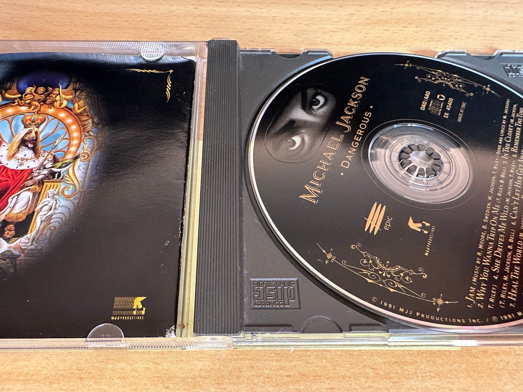 CD: Michael Jackson – Dangerous – Usato da Rikon im Tösstal venduto da Alpenmutz 2