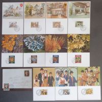 LIECHTENSTEIN: Lot de cartes maximum des années 1980–99