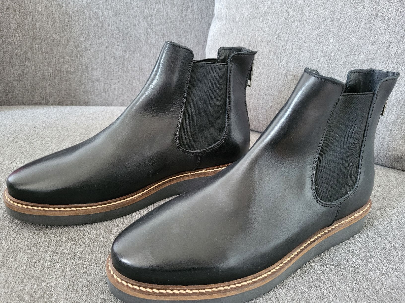 Scarpe da donna: Lederstiefeletten, Gr. 40, neu! – Nuovo (secondo la descrizione) da Neunkirch venduto da Lilalotte