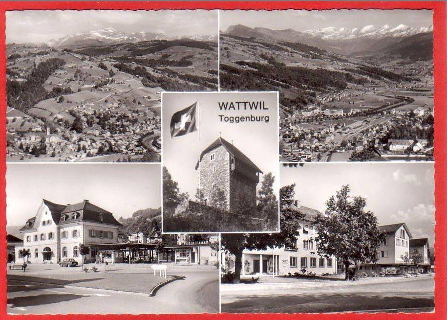Cartes postales: WATTWIL GROSSFORMAT – D'occasion à Grüningen par Kartenlaube