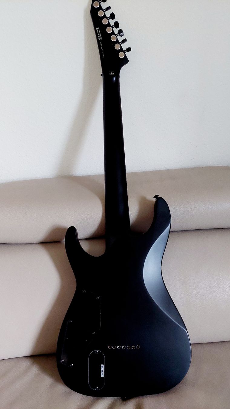 Esp Strumenti musicali: 7-Saiter ESP-LTD, MH 417 – Nuovo (secondo la descrizione) da Richterswil venduto da Bamarai 1