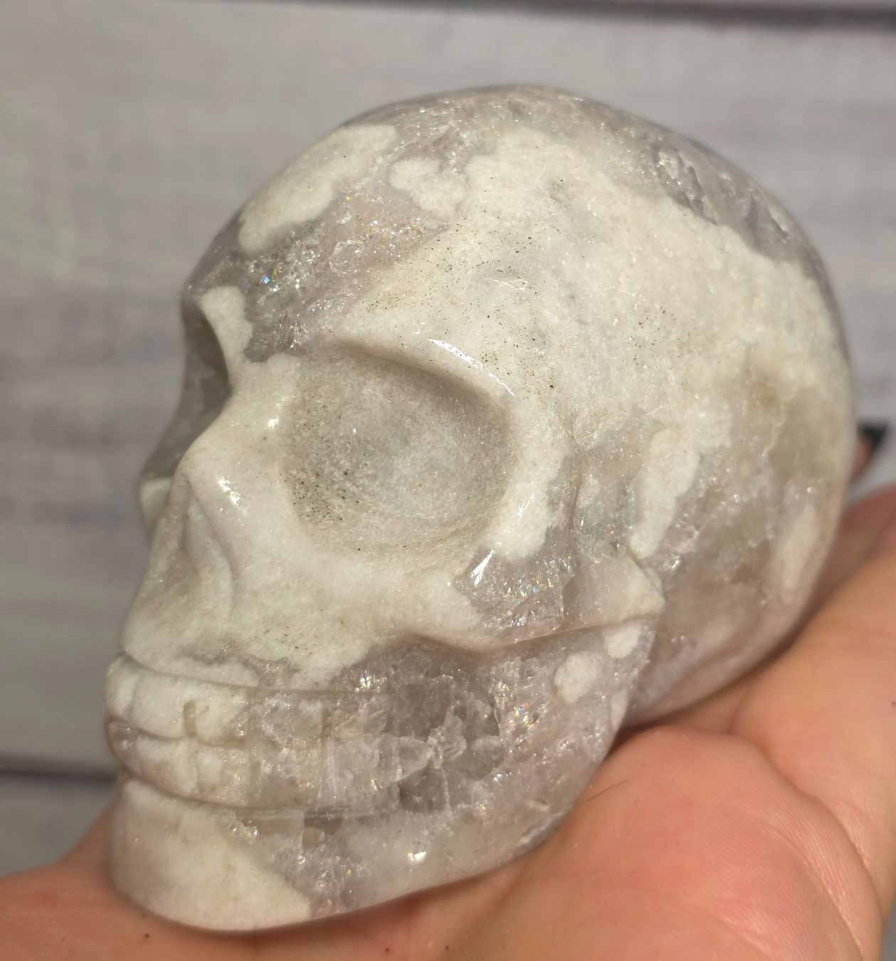 Minerali & Pietre curative: Achat Schädel 333g – Nuovo e nell'imballaggio originale da Matzingen venduto da Shay_Crystalz 2