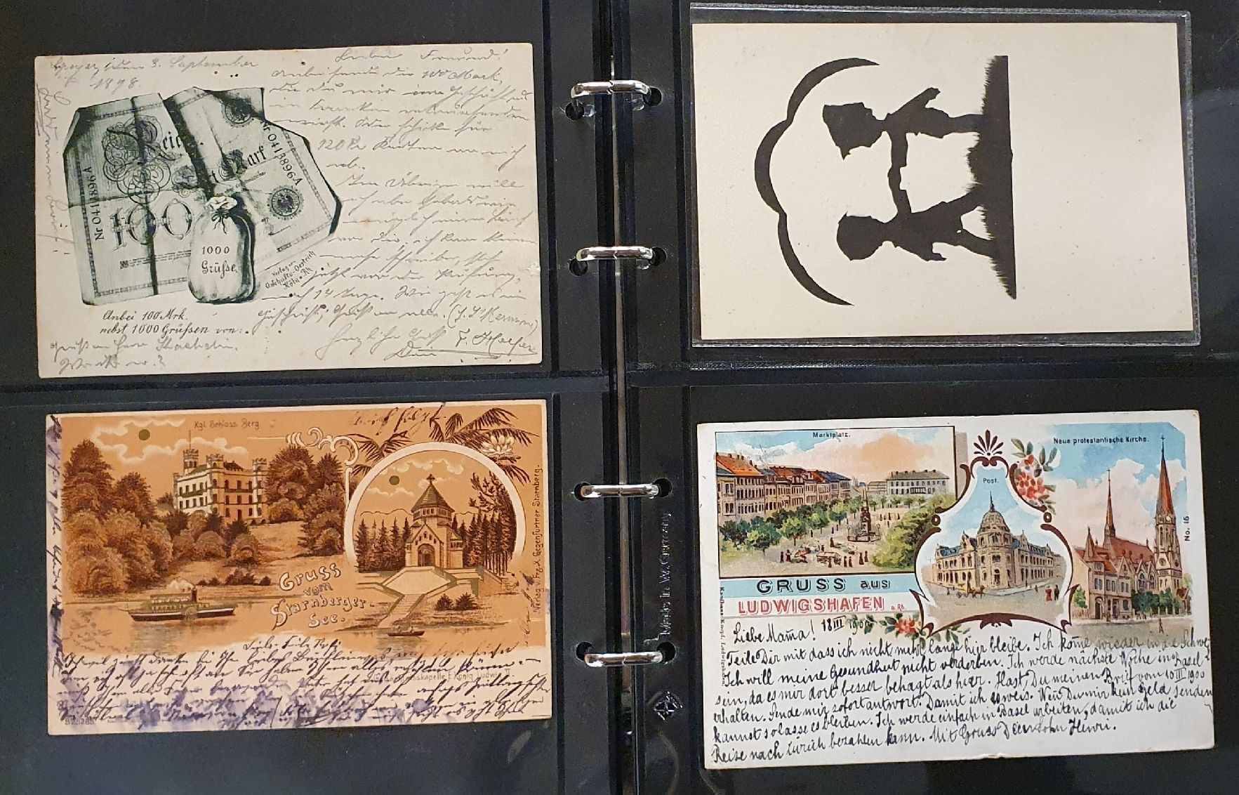 Cartoline postali: Album mit alten Ansichtskarten Deutschland – Usato da Kreuzlingen venduto da Rschweiz1 3