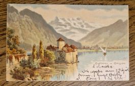 Château de Chillon 1901 a. Dosenfabrik in Ermatingen