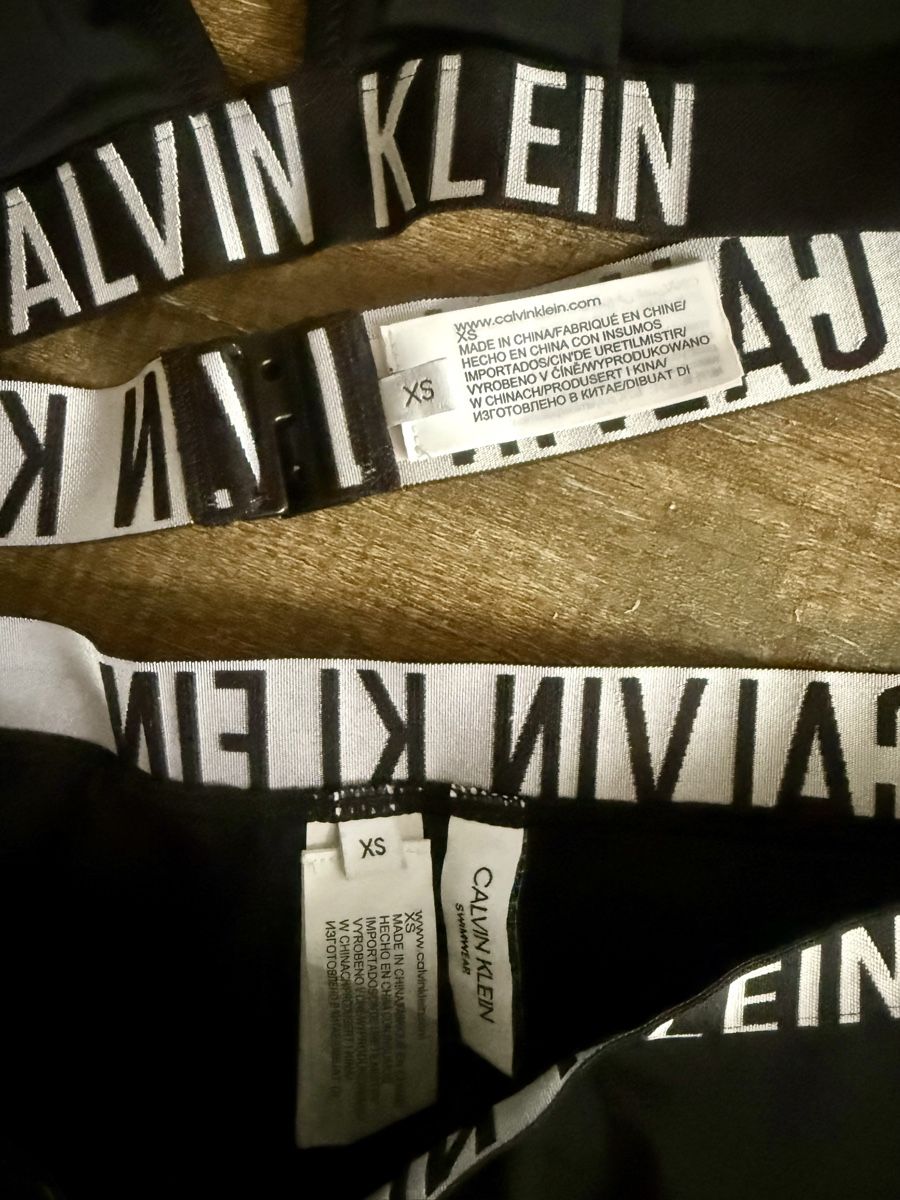 Calvin Klein Costumi da bagno & Bikini: Calvin Klein Bikini Gr. XS / 34 Schwarz  – Usato da Lachen SZ venduto da zsucard 1