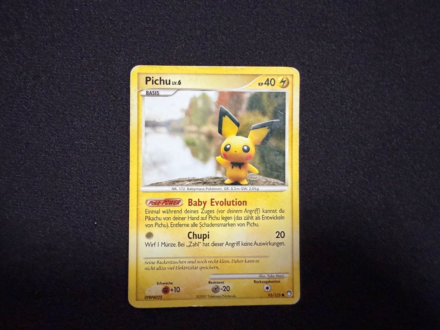 Pokémon Carte collezionabili: Pichu / DPAP #25 / Diamond & Pearl – Usato da Zürich venduto da mountainwizard00