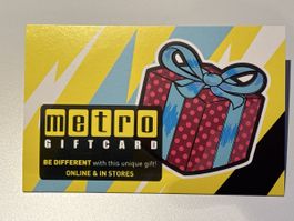 Metro Gutschein im Wert von CHF 50.00