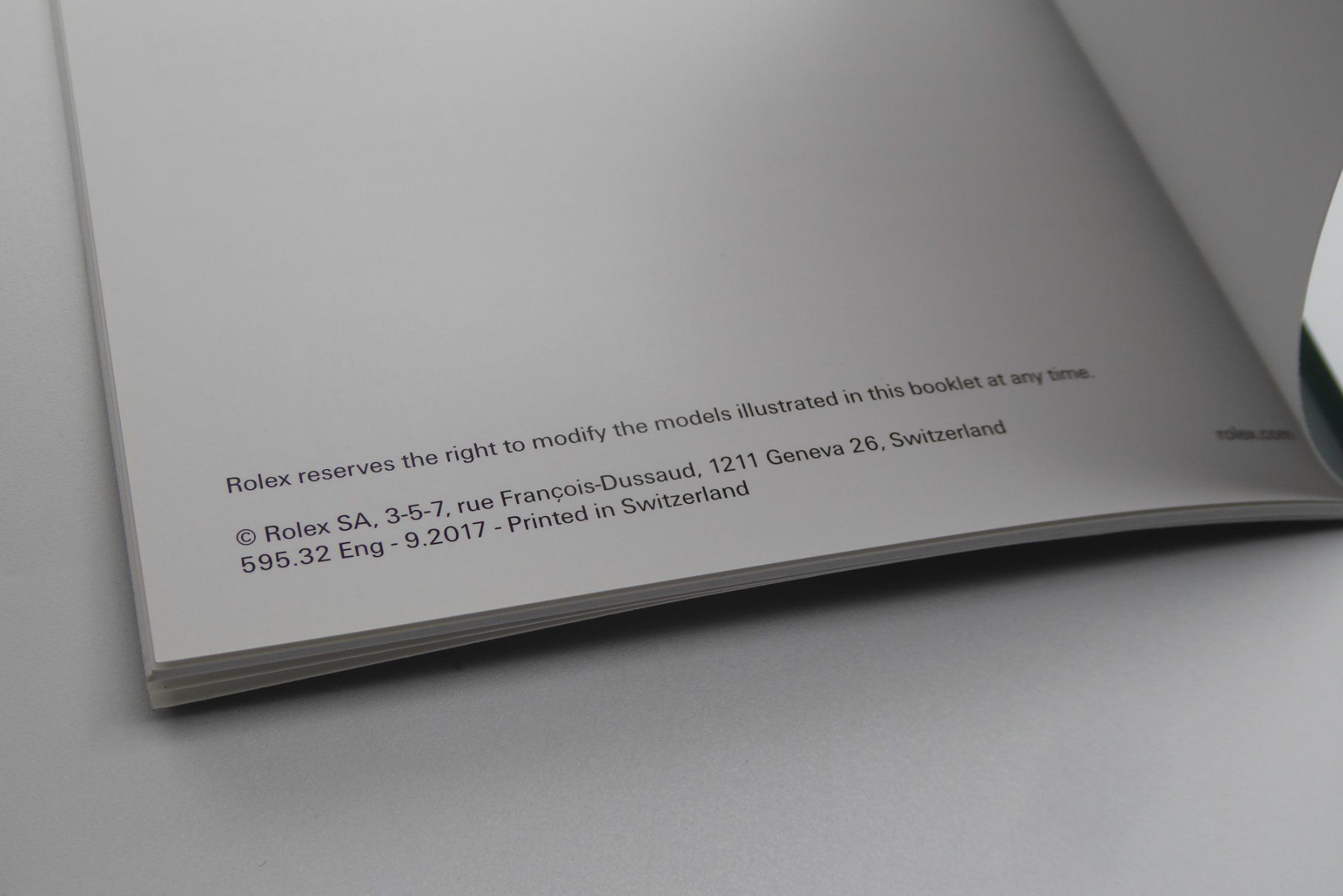 Rolex Montres: Rolex GMT-Master II booklet 595.32 Eng - 9.2017 – D'occasion à Geneve par adr_xk6n 3