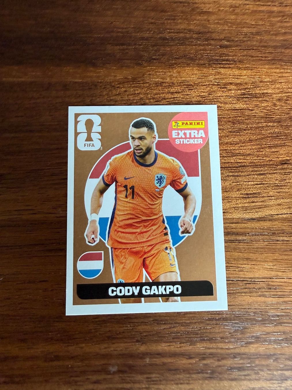 Panini Carte collezionabili: Panini WM 2026 - Extra Sticker Cody Gakpo – Nuovo (secondo la descrizione) da Chiggiogna venduto da TheLegend88