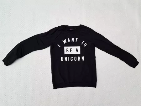 Sweatshirt "I want to be a Unicorn" Gr. S Top Zustand!
