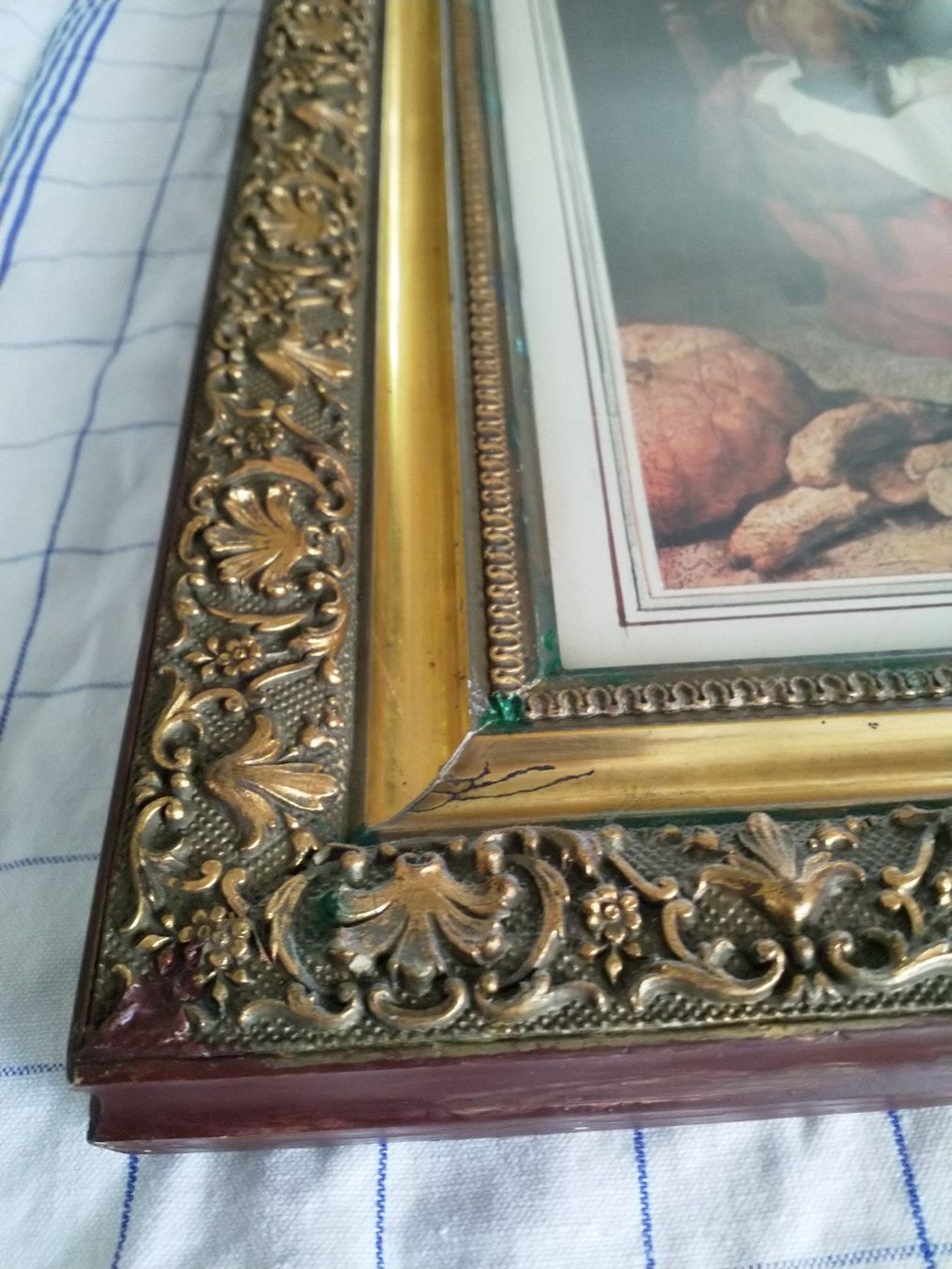 Dipinti: Représentation 1730 Dame assise – Usato da Grand Lancy venduto da ampoule 2