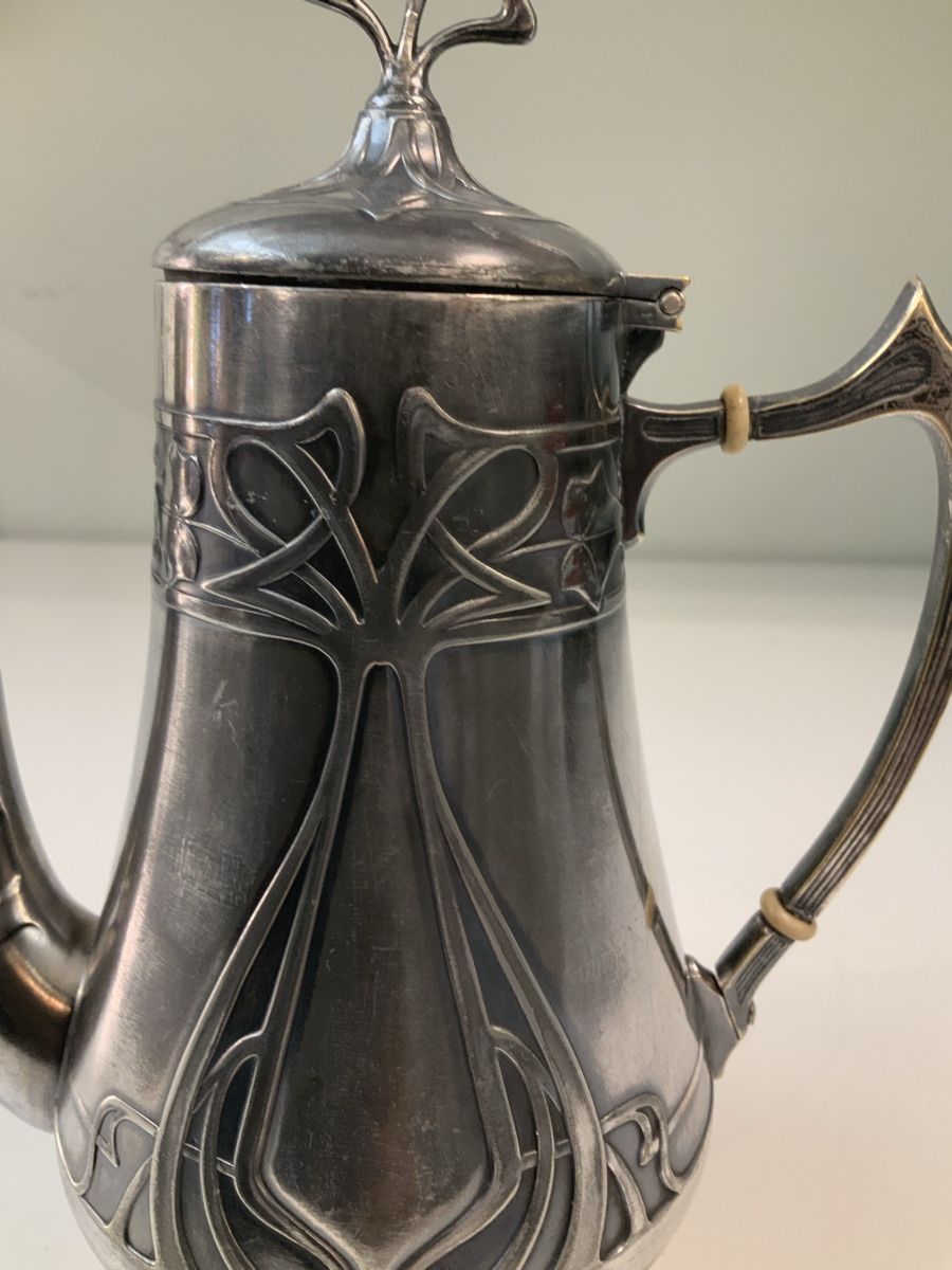 WMF Caraffe: WMF cafetière en métal argenté – Usato da rolle venduto da Tontonjulot 1