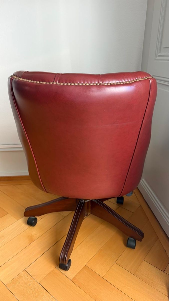 Poltrone: Fauteuil de bureau Chesterfield – Nuovo (secondo la descrizione) da Lausanne venduto da sebrep 5
