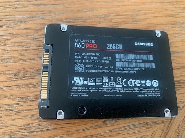 Samsung 860 Pro 256 Gb Ssd Samsung Ssd 860 Pro 256gb Samsung 860
