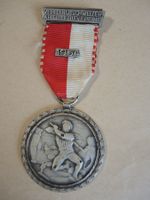 1954 Schützenfest Auszeichnung Medaille Kranz Feldschiessen