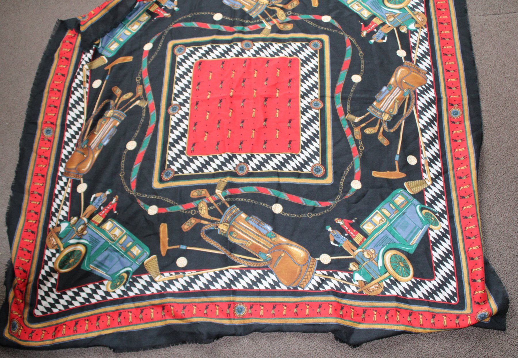 Foulard & Sciarpe: Schal *Golf* – Usato da Schaan venduto da antikes_und_kurioses 1