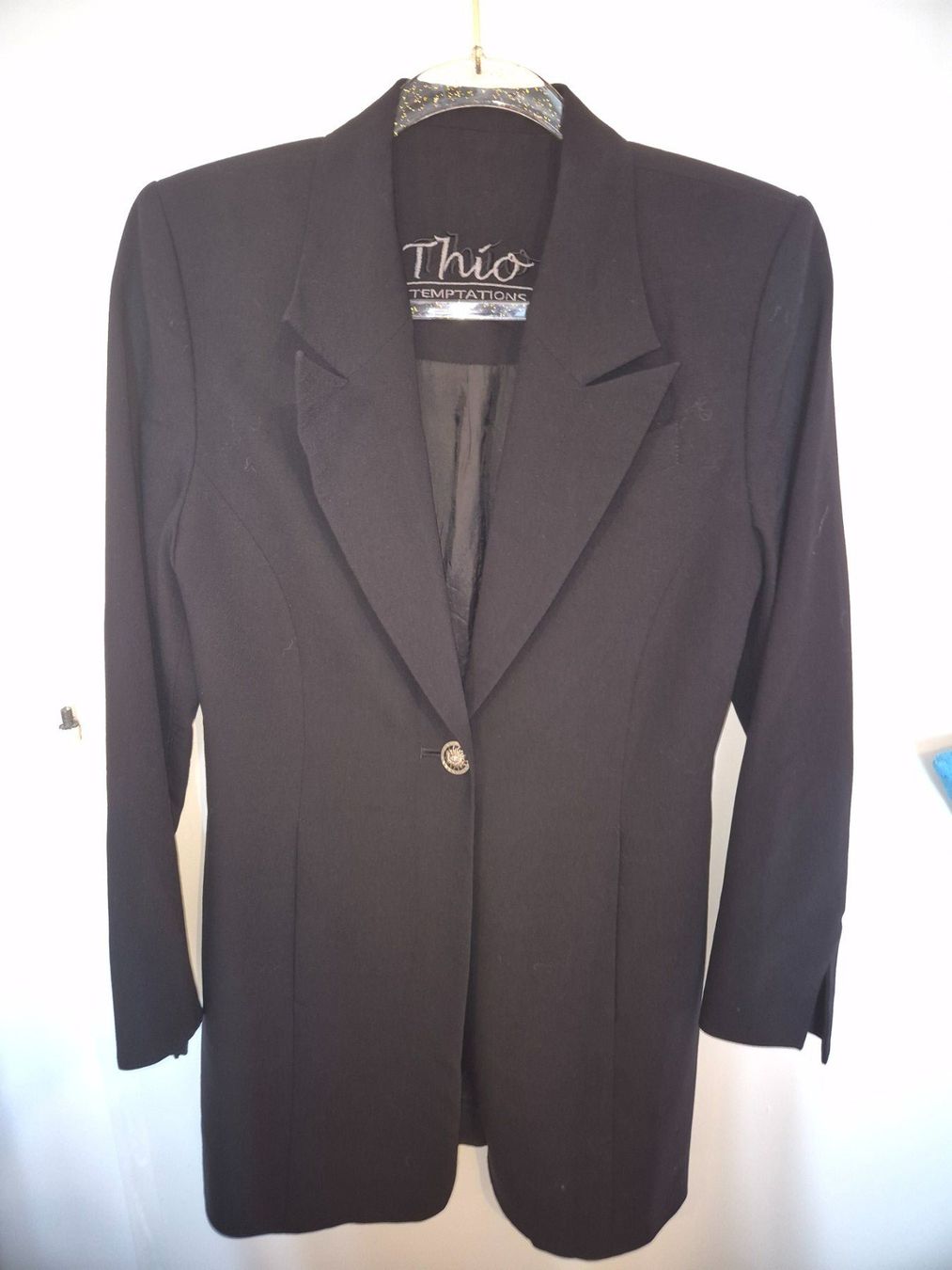 Giacche: Veste élégante noire Thio Temptations - Taille 38/40! – Usato da Genève venduto da cat_ps7g