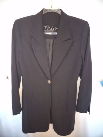 Veste élégante noire Thio Temptations - Taille 38/40!