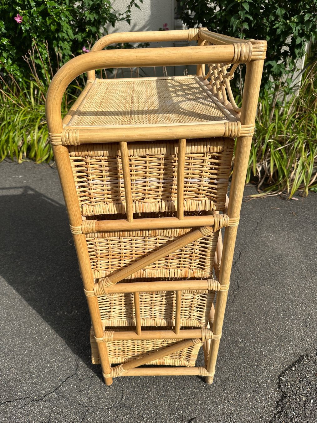 Scaffali: Rattanregal Kommode mit 4 Schubladen – Usato da Zürich venduto da atlantis77 3