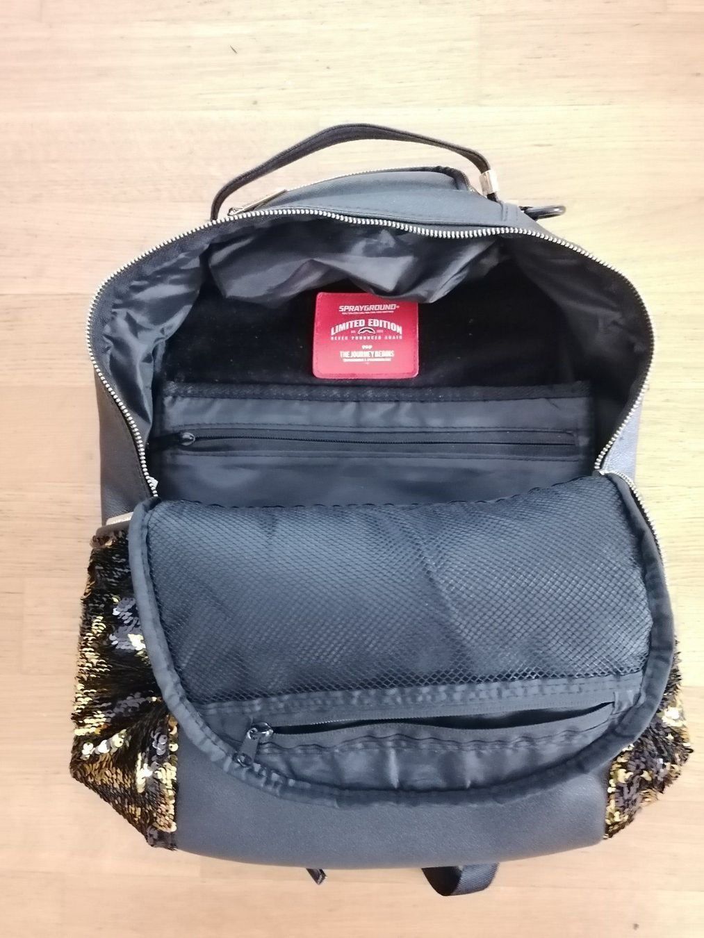 Rucksäcke: Sprayground Rucksack Pailletten Lim. Edition – Gebraucht aus Schönenwerd von Rei6 1