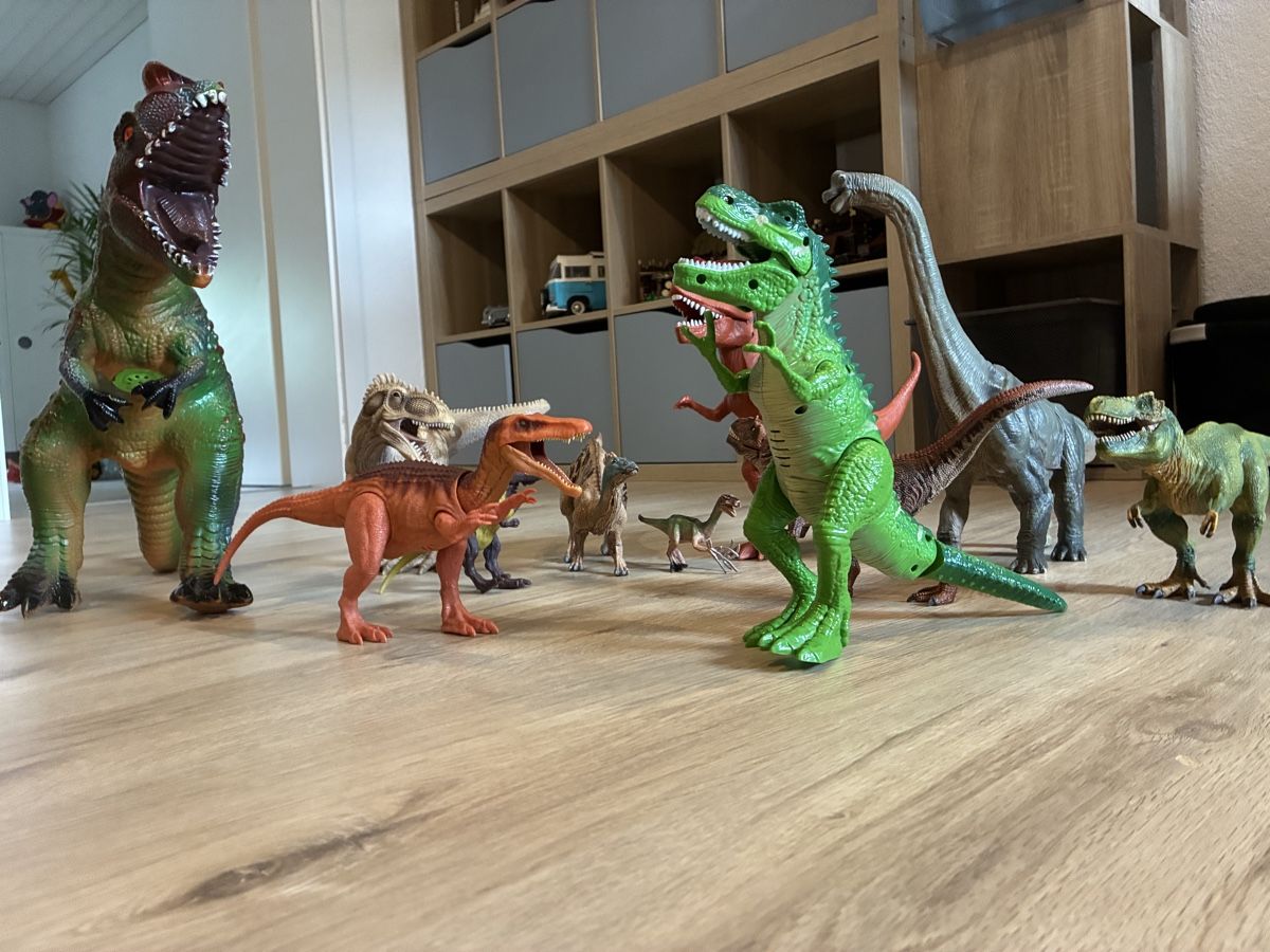 Giocattoli: Dinosaurier Sammlung für Kinder – Usato da Mitlödi venduto da meyer-sabrina 1