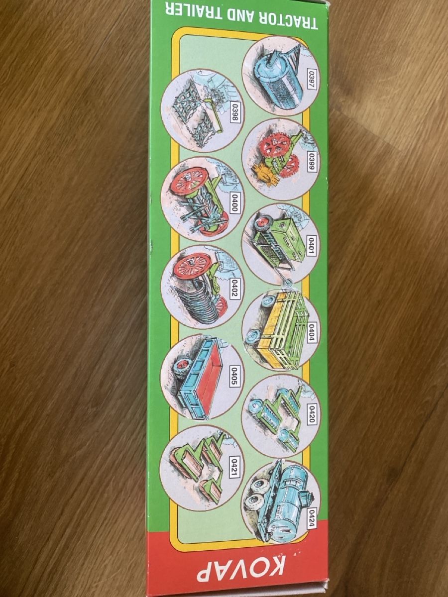 Traktoren: Traktor mit Anhänger von Kovap. – Neu und originalverpackt aus Langnau i. E. von ela_ky8d 2