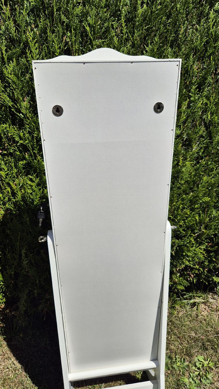 Spiegel: Armoire bijoux avec miroir blanc – Gebraucht aus Miège von zuf_k2z2 7