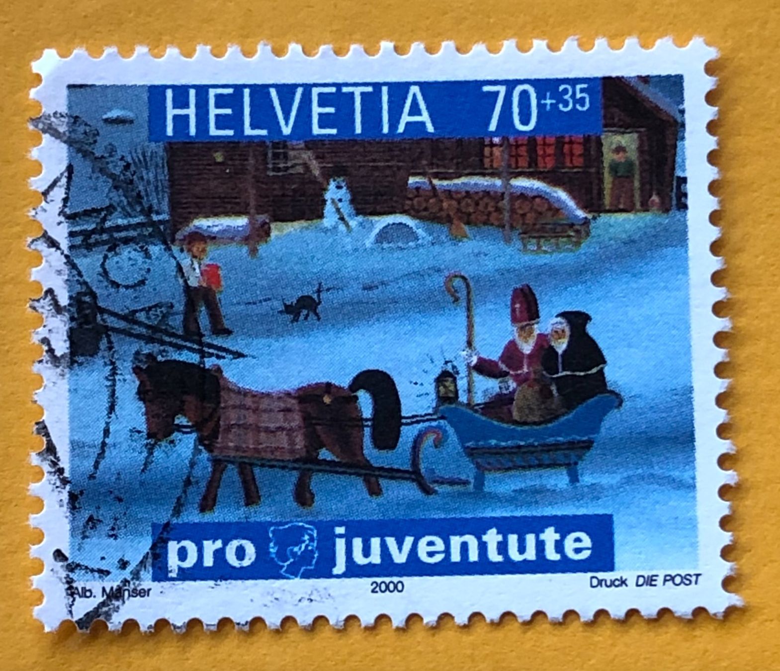 Tutti i francobolli: Nr.J 356 GESTEMPELT 2000 – Usato da Aarau venduto da Billa007