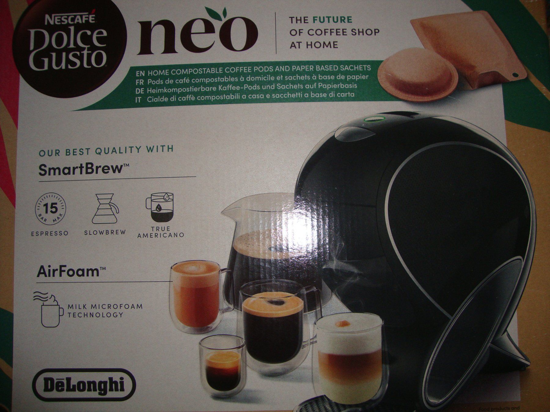 De'Longhi Macchine per caffè & Macchine per espresso: Kaffeemaschine Dolce Gusto von DeLonghi – Nuovo (secondo la descrizione) da Laufen venduto da ereli