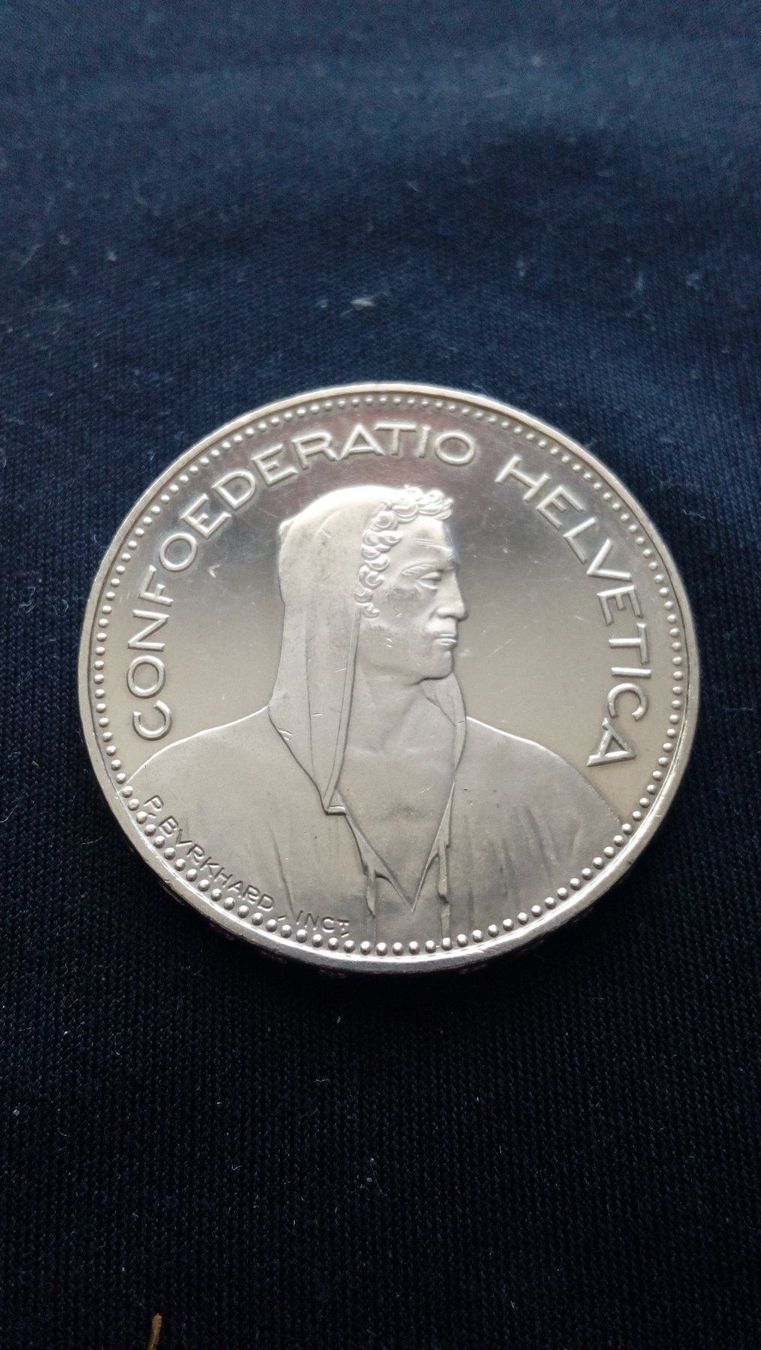 Tutti le monete: Schweiz 5 Franken 1998fast unz – Usato da Neuchâtel venduto da karlpierrino 1