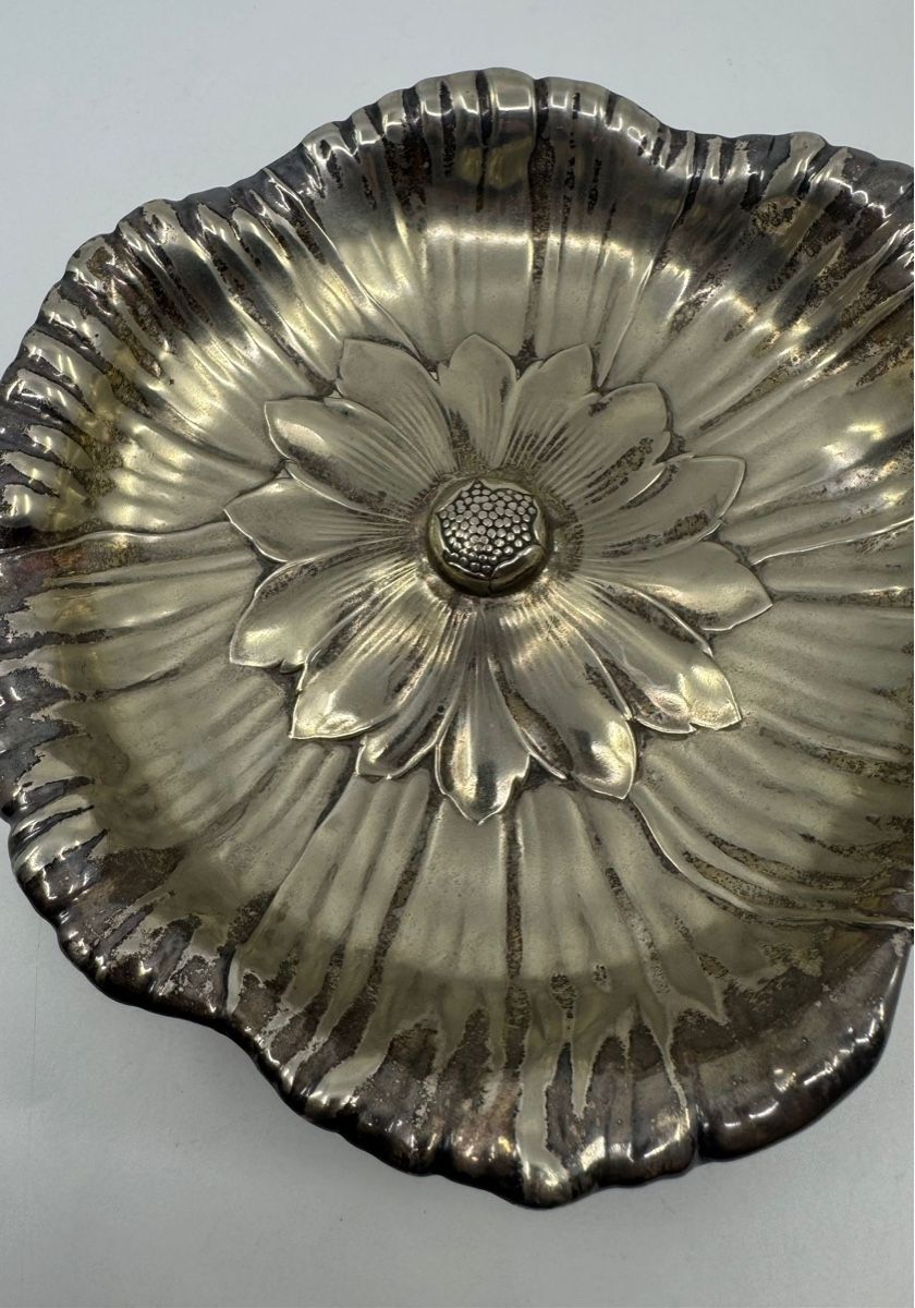 Ciotole: Vintage Zierschale mit Blumenmuster – Usato da Herisau venduto da Seyashop1 2