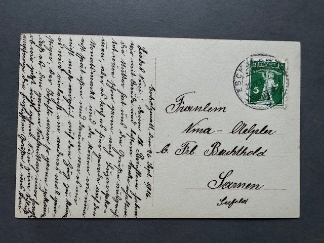 Cartoline postali: Schutzenge 1916 – Usato da Honau venduto da Ritika 1
