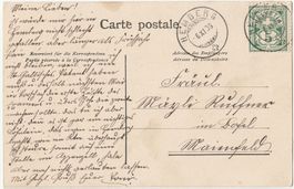 Hemberg, Toggenburg - (1906)  .  interessante Perspektive