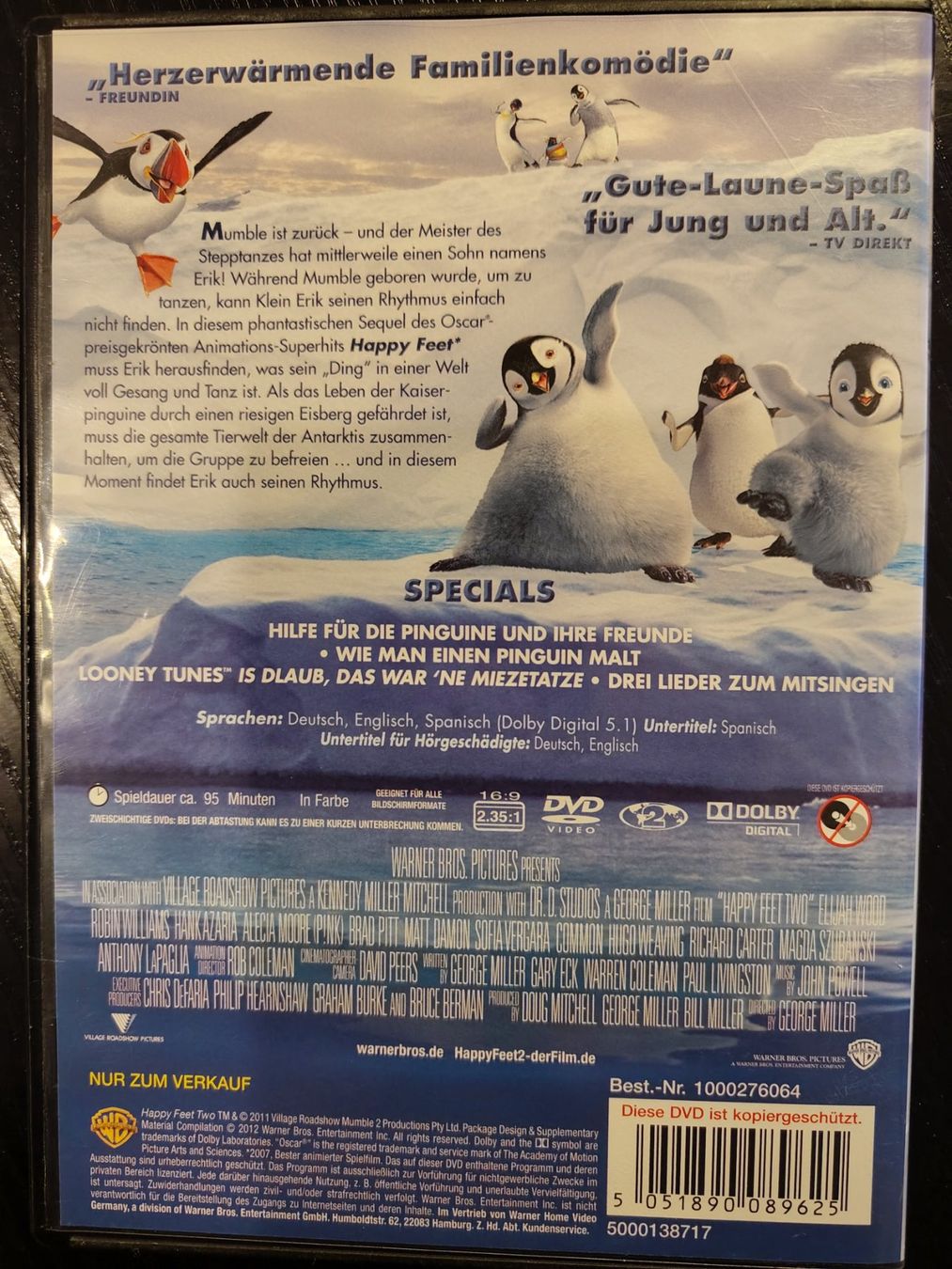 Alle DVDs: Happy Feet 2 – Gebraucht aus Grünenmatt von Roesi6 1