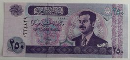 Irak 250 Dinars Neuwertig